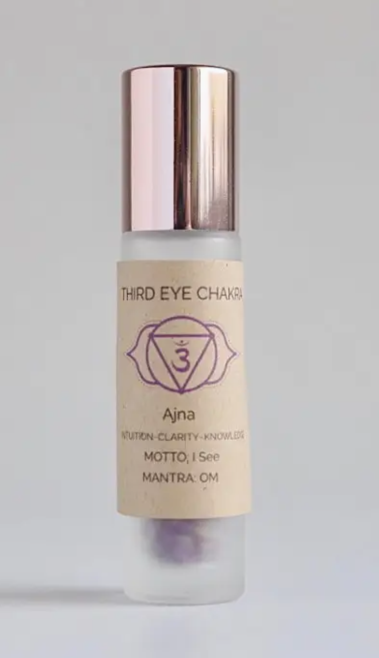 Third Eye Chakra Essential Oil Roll-On | Intuition, Clarity & Insight