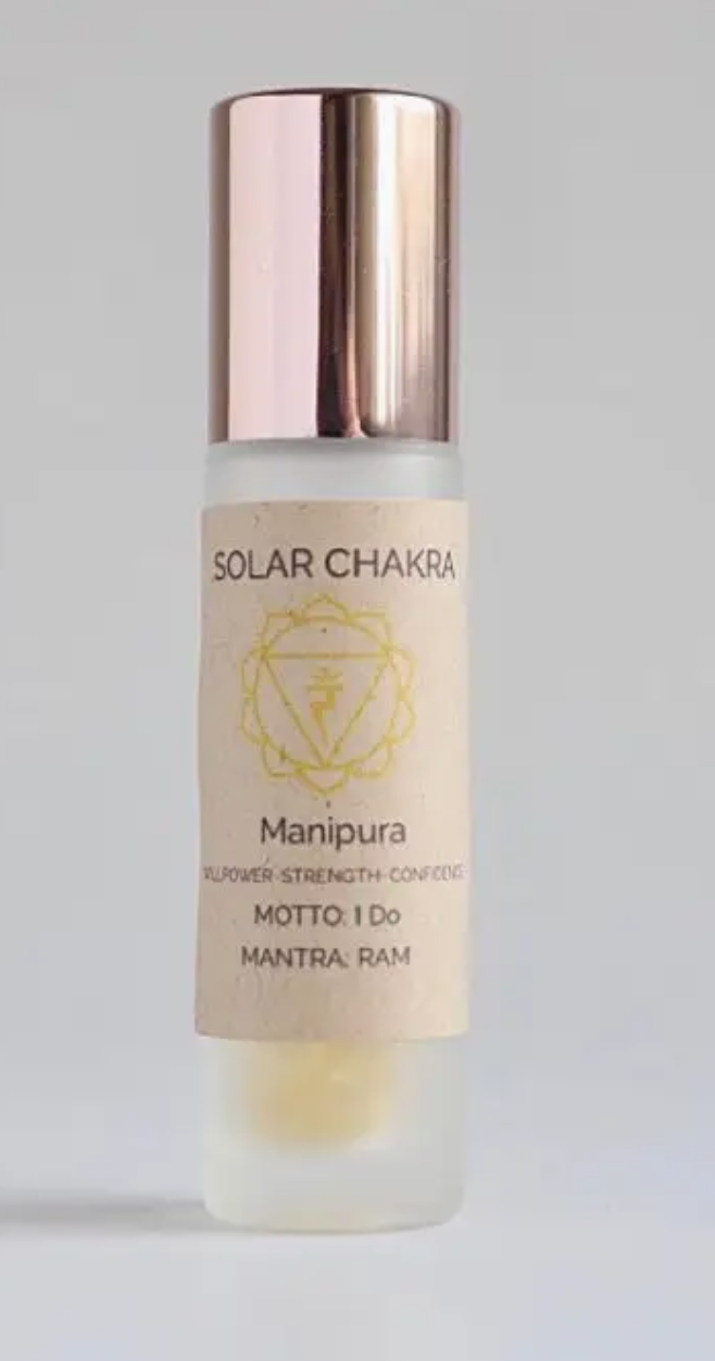 Solar Plexus Chakra Essential Oil Roll-On | Confidence, Power & Purpose