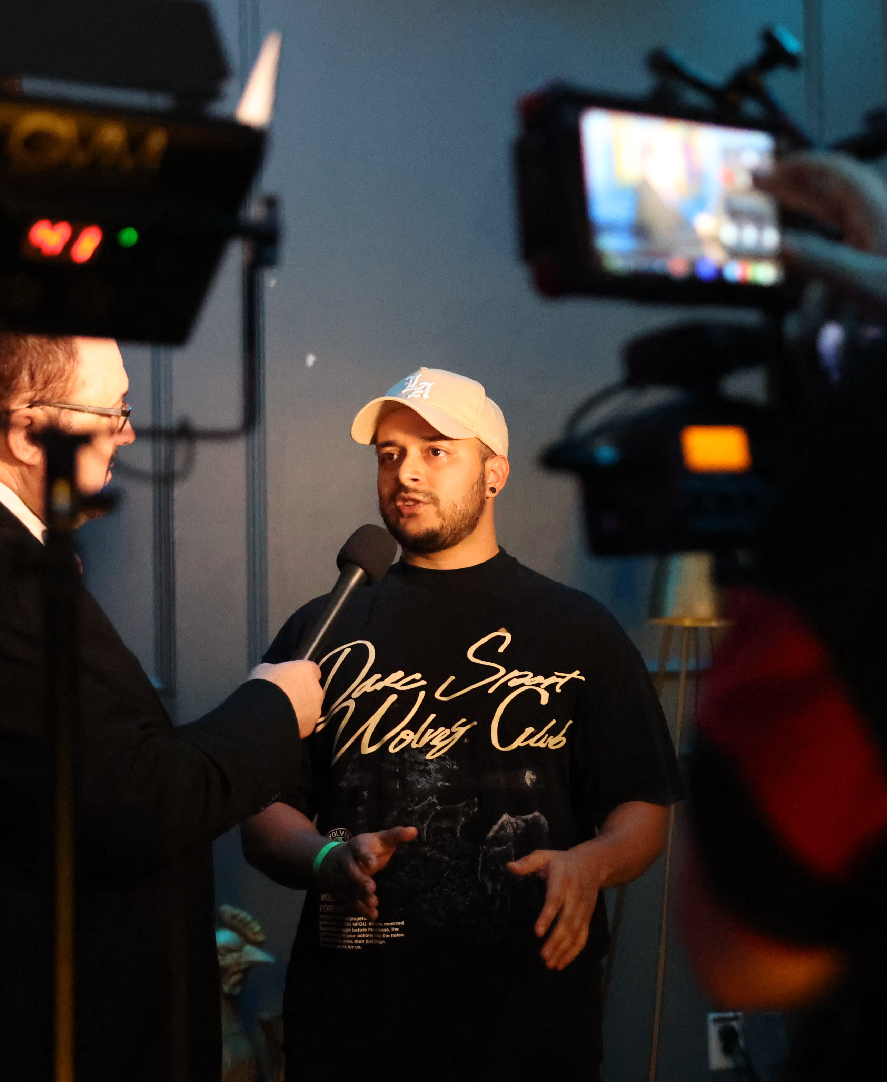 Behind-the-Scenes Portrait