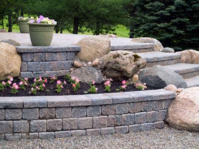Professional yard construction and hardscaping project by Jeffrey Williams Landscaping in Mashpee MA