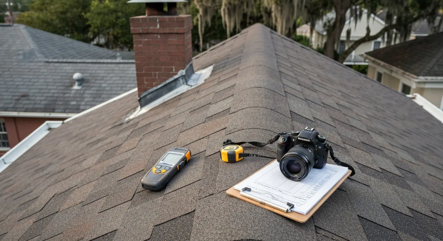 Roof inspection service
