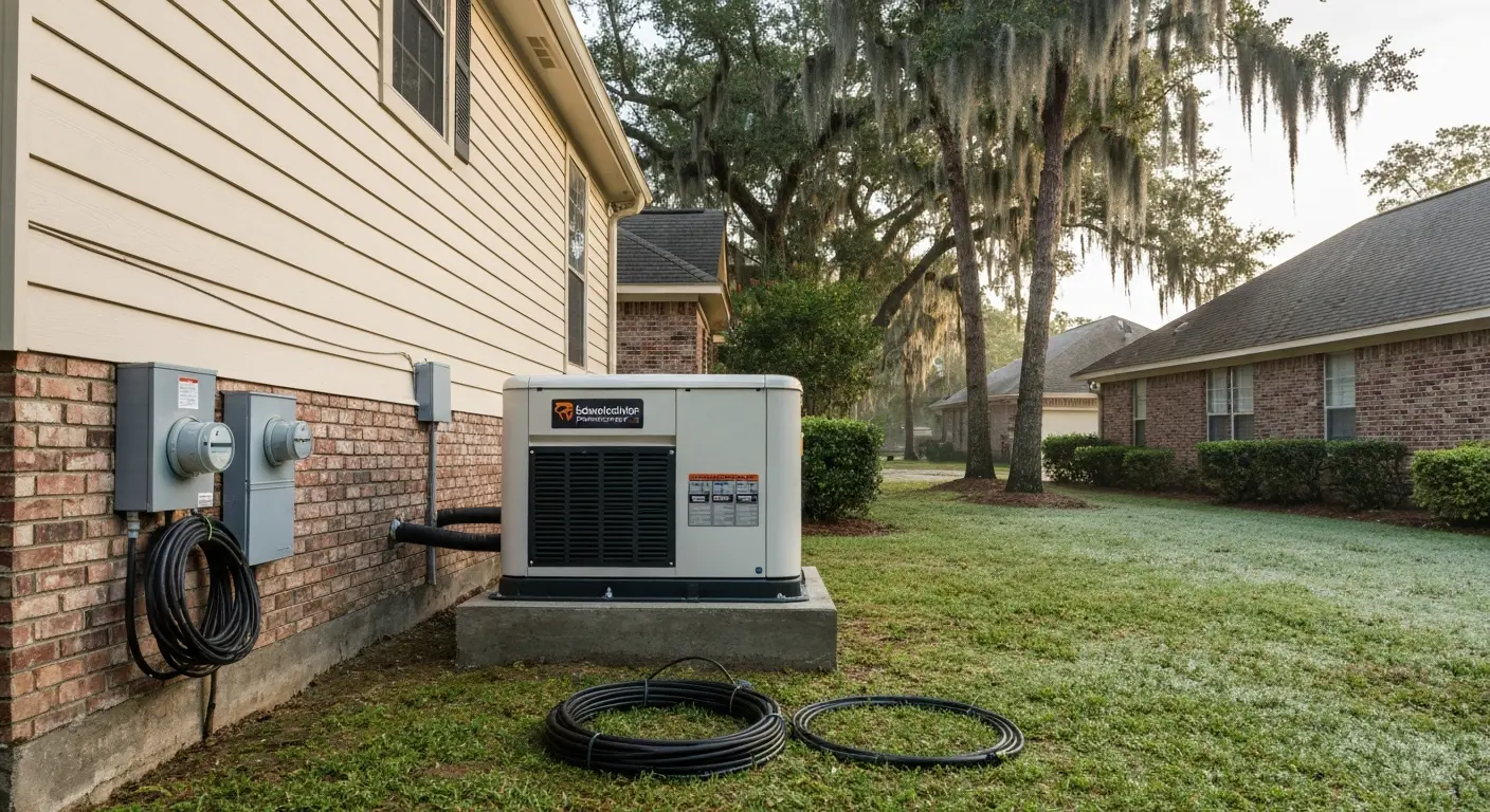 Generator installation