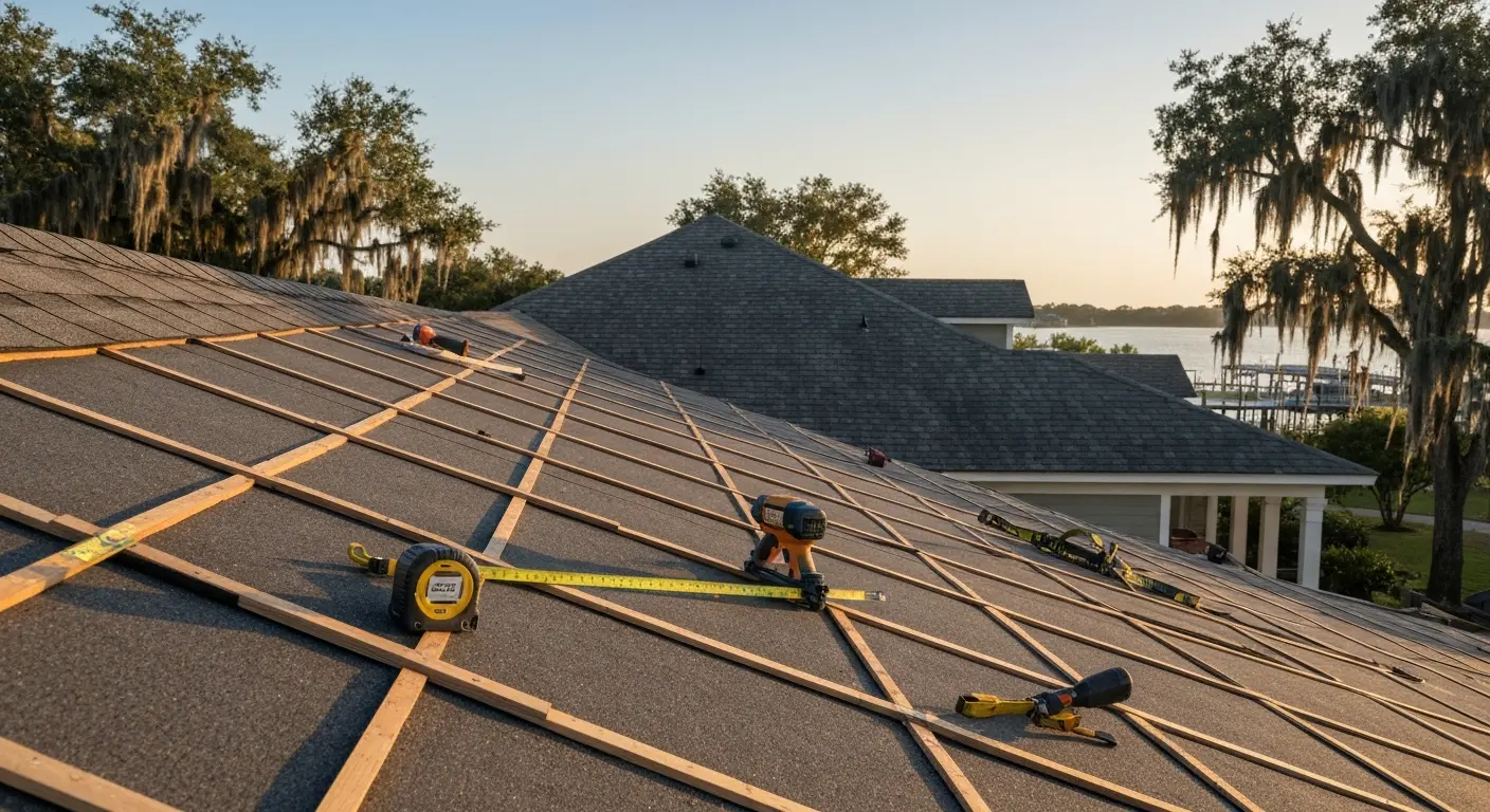Roofing installation