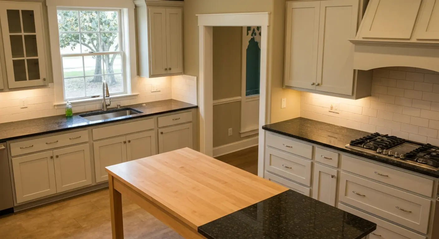 Modern kitchen remodel in Destrehan