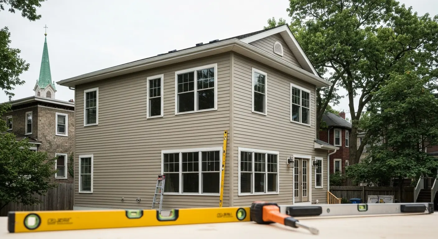 Room addition project near City Park