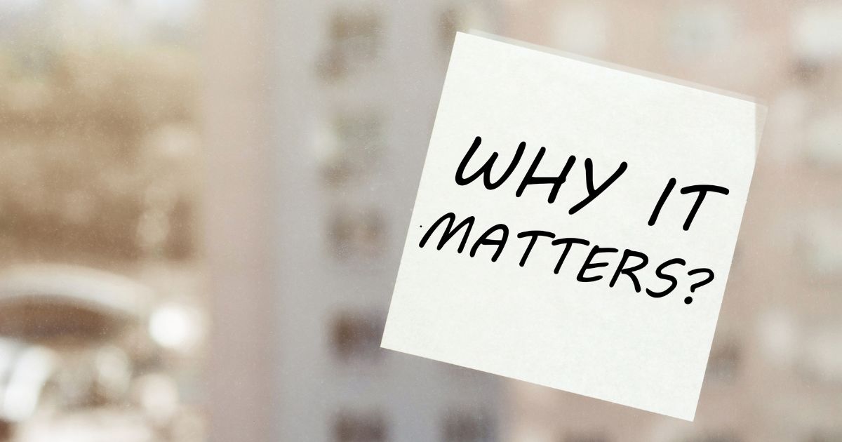 why it matters paper note why it matters paper note
