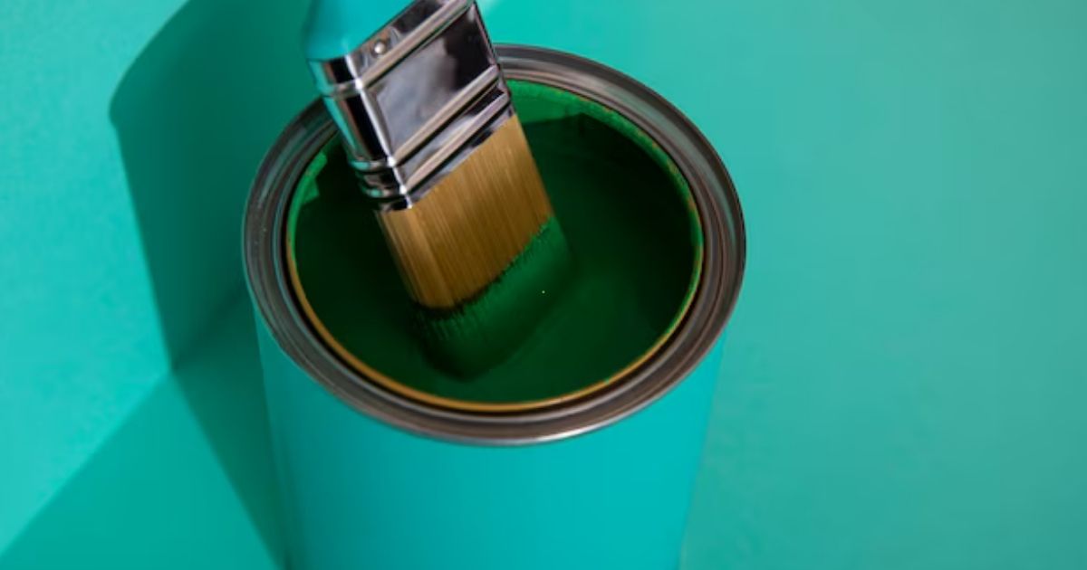green oil based paint green oil based paint