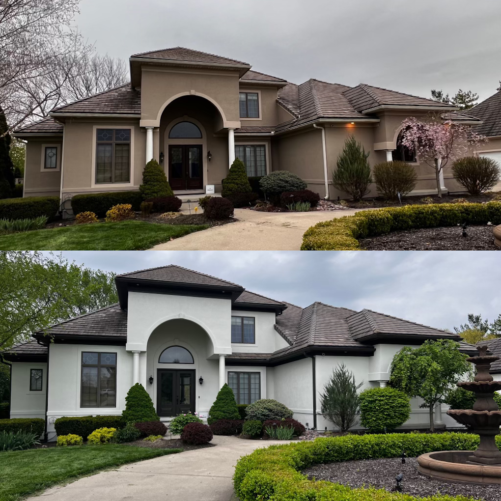 before and after painting project by bernard exteriors before and after painting project by bernard exteriors