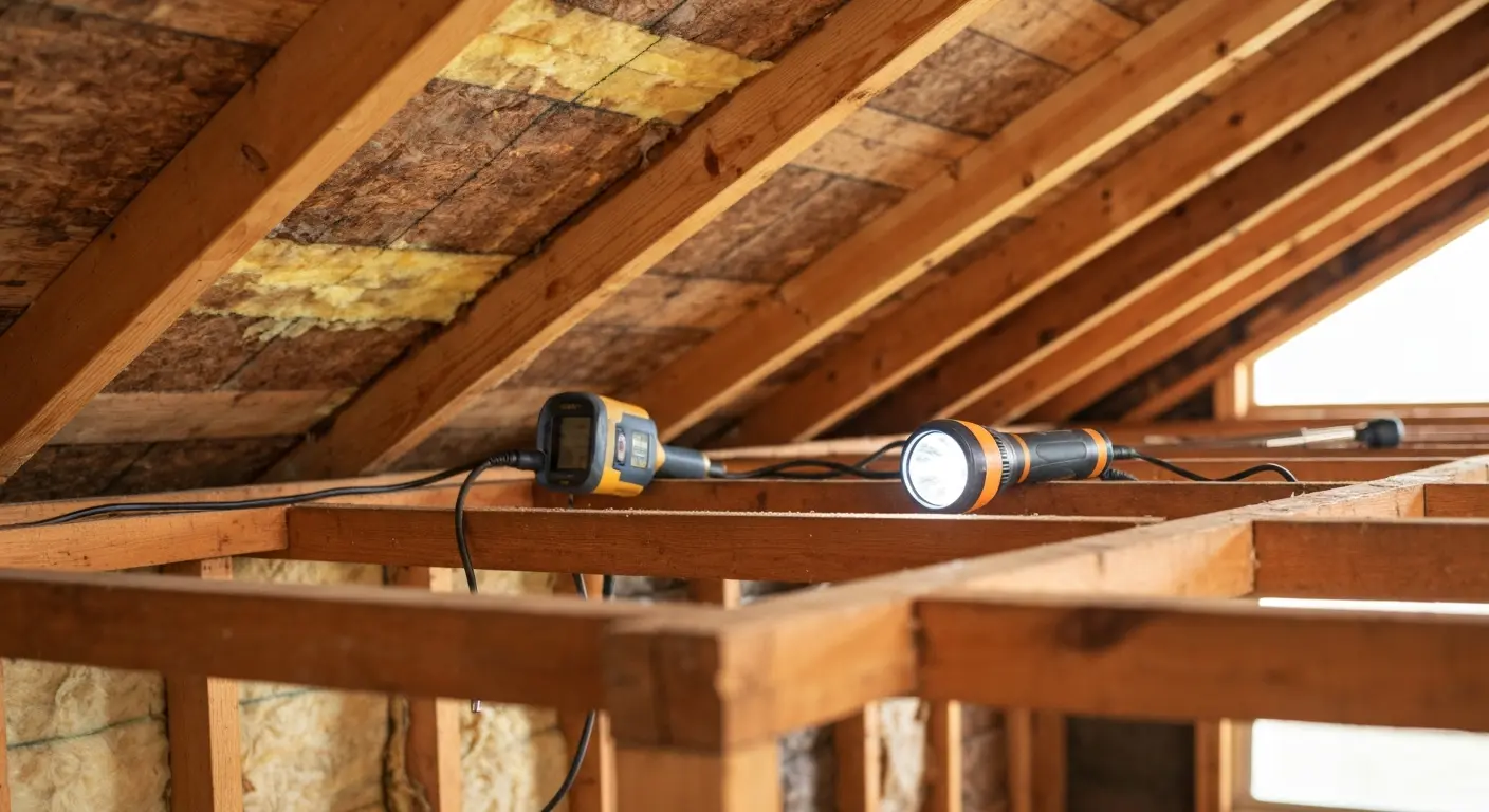 Roof leak inspection and detection