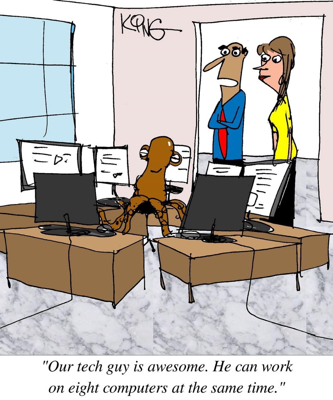 Tech humor image
