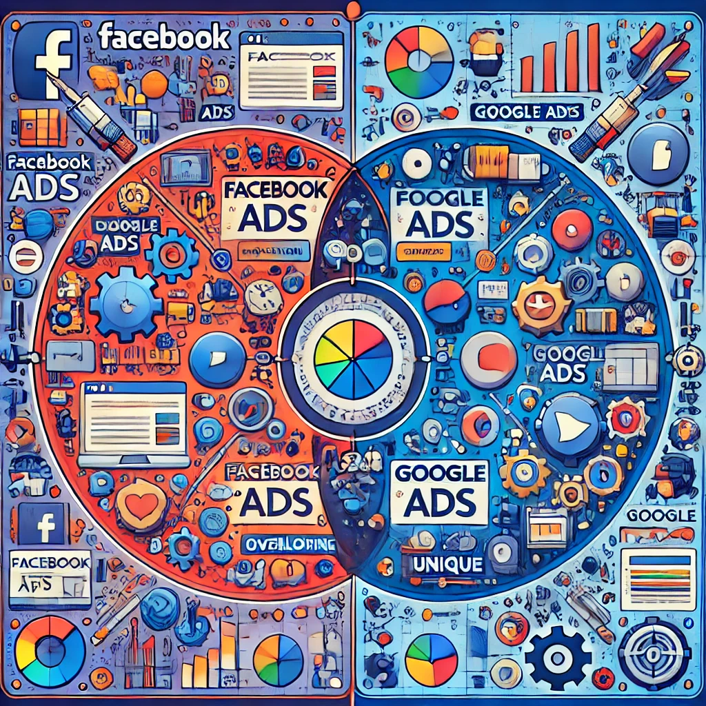 Comparison of Facebook Ads and Google Ads targeting methods Comparison of Facebook Ads and Google Ads targeting methods