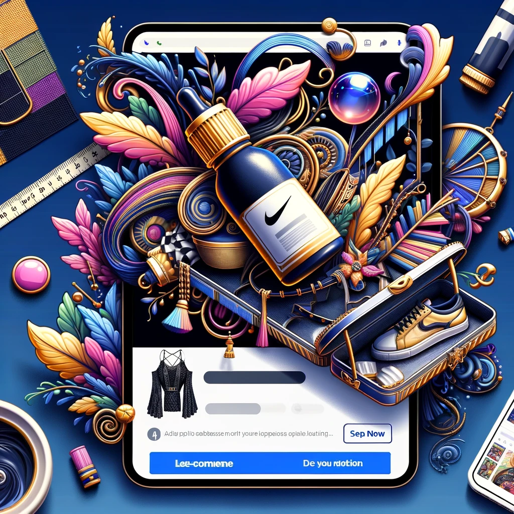 Example of a visually appealing Facebook Ad for small businesses Example of a visually appealing Facebook Ad for small businesses