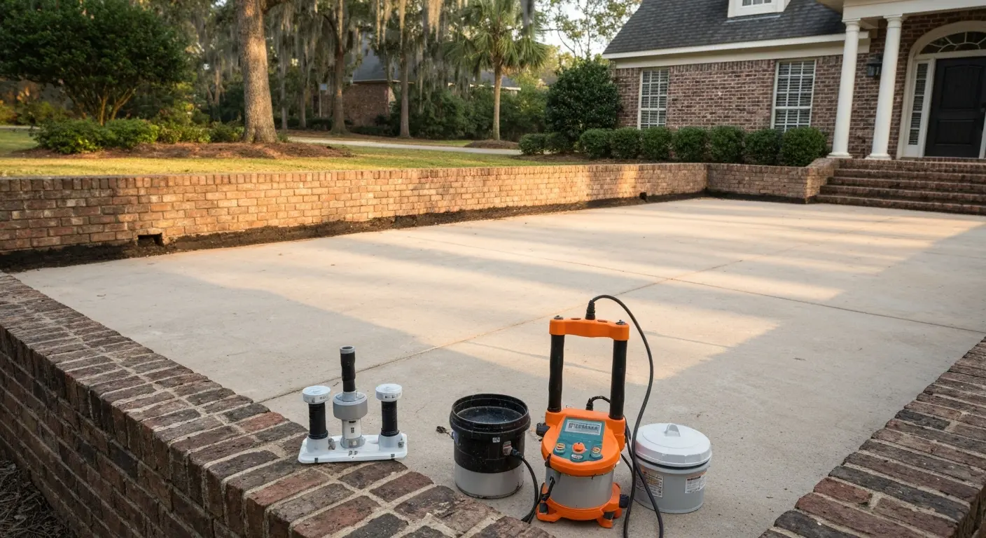 Termite damage inspection