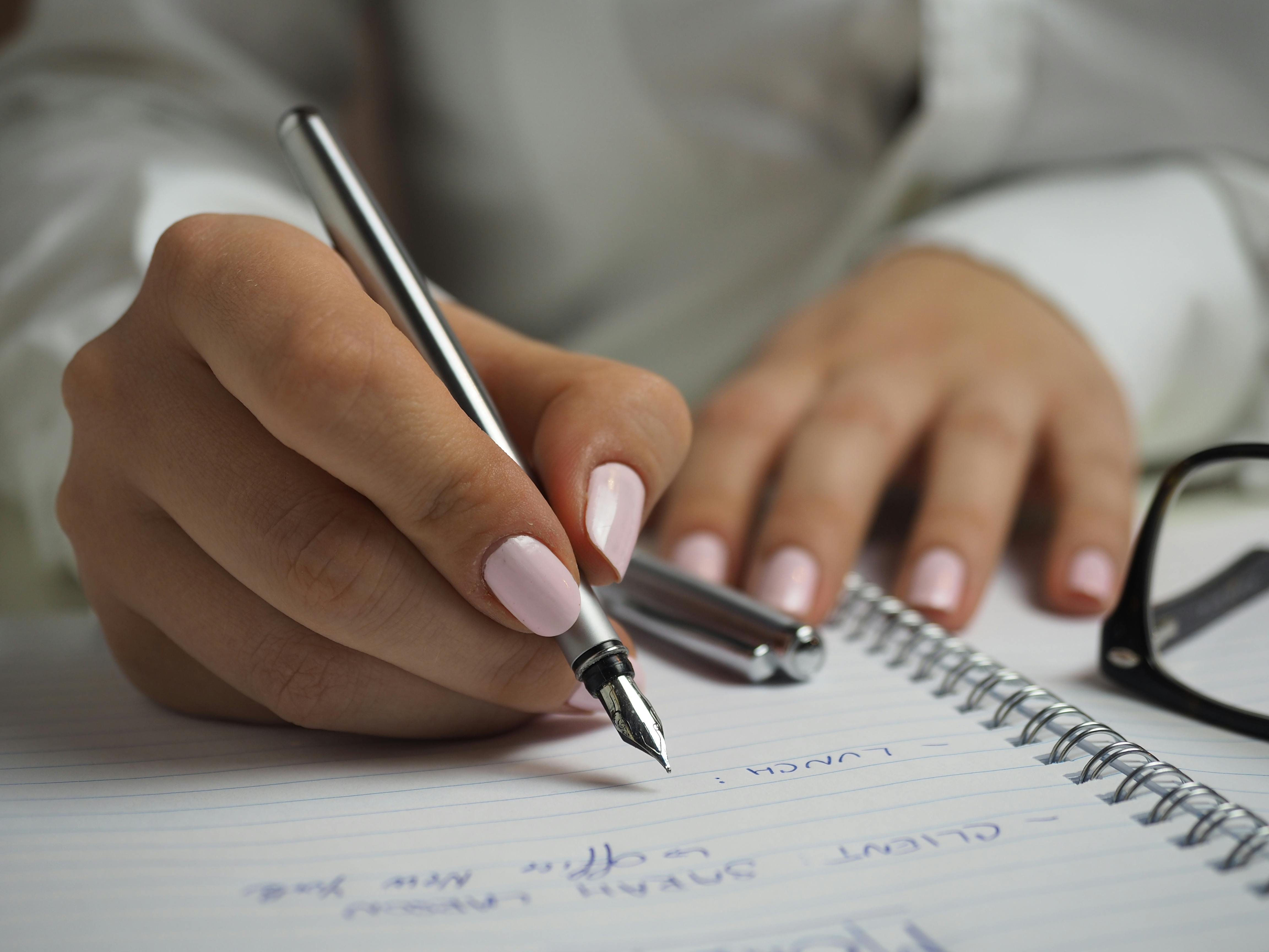 writing what you can and cannot control