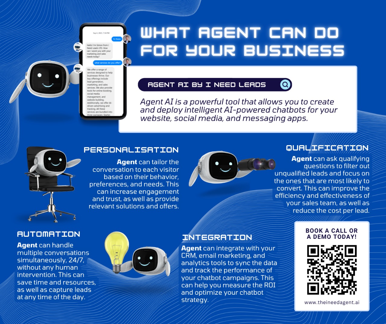 New Features Agent Ai Chat Bot By I Need Leads LTD New Features Agent Ai Chat Bot By I Need Leads LTD