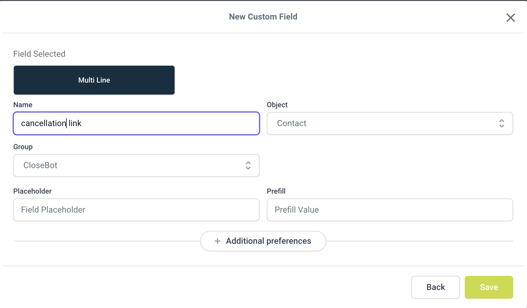 vOur AGENT AI Chat Bot is a powerful tool for seamlessly scheduling appointments, effectively turning leads into confirmed meetings. However, the need for flexibility arises when appointments require cancellation or rescheduling. This guide will walk you through setting up your bot to handle these changes efficiently, ensuring your calendar remains up-to-date and your leads are always engaged.  Firstly, head over to Settings > Custom Fields and select 'Add Field'. Choose the Multi-Line Text Input option and proceed to the next step.  Here, you'll create a multi-line text field dedicated to your rescheduling link. Follow the same process to set up another field for your cancellation link.  Next, navigate to Automation > AGENT AI Chat Bot Folder and initiate a new workflow. For the purpose of this guide, we'll name it 'Customer Booked'. Set the trigger to 'Customer Booked Appointment'.  Add an action to 'Update Contact Field', ensuring to fill the custom fields with the corresponding variables linked to the appointment booking triggers. Remember to hit 'Publish' and 'Save' to finalize the changes.  Moving on to the 'Process Message' workflow, select the AGENT AI Chat Bot Webhook and incorporate the two custom fields you previously set up, including your links. In the value section, input the tag contact > Custom Fields > reschedule_link, applying the same for your cancellation link. It's crucial to prepend the variable name with the '@' symbol for correct referencing. Don't forget to save your changes.  To integrate these variables within your AGENT AI Chat Bot, navigate to Modify Bot > Main and embed the variables within the 'How to Respond' section. This grants your bot access to the links, facilitating easy sharing when necessary. Ensure you save these modifications.  An additional step involves adjusting your General Settings to disable the 'Stop When All Objectives Done' feature. This adjustment is vital to allow for uninterrupted communication with leads wishing to cancel or reschedule, ensuring your bot remains responsive to their needs.  Congratulations! Your AGENT AI Chat Bot is now equipped not only to secure appointments but also to adeptly manage any changes, providing a seamless experience for both your team and your leads.