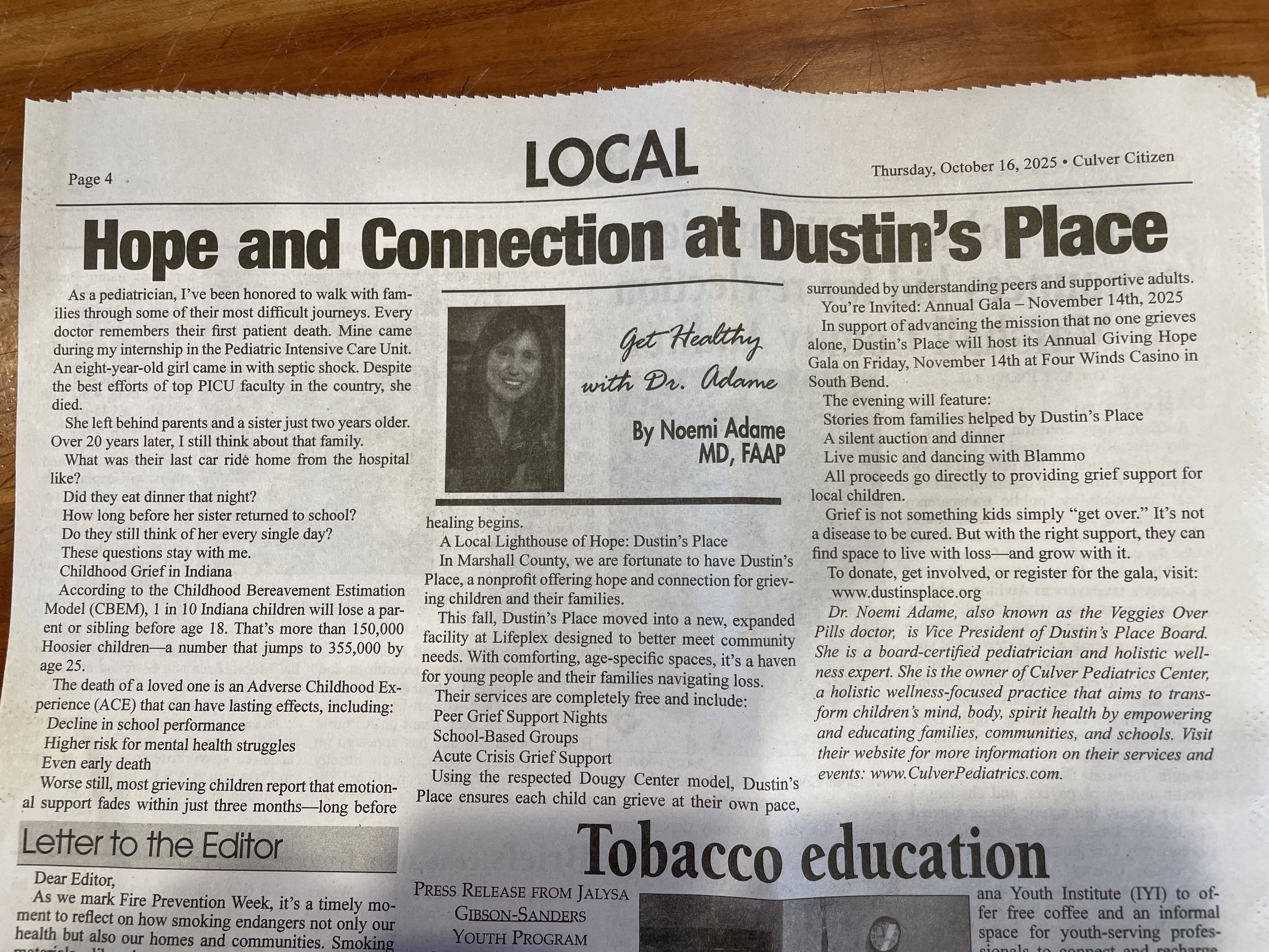 Hope and Connection At Dustin's Place