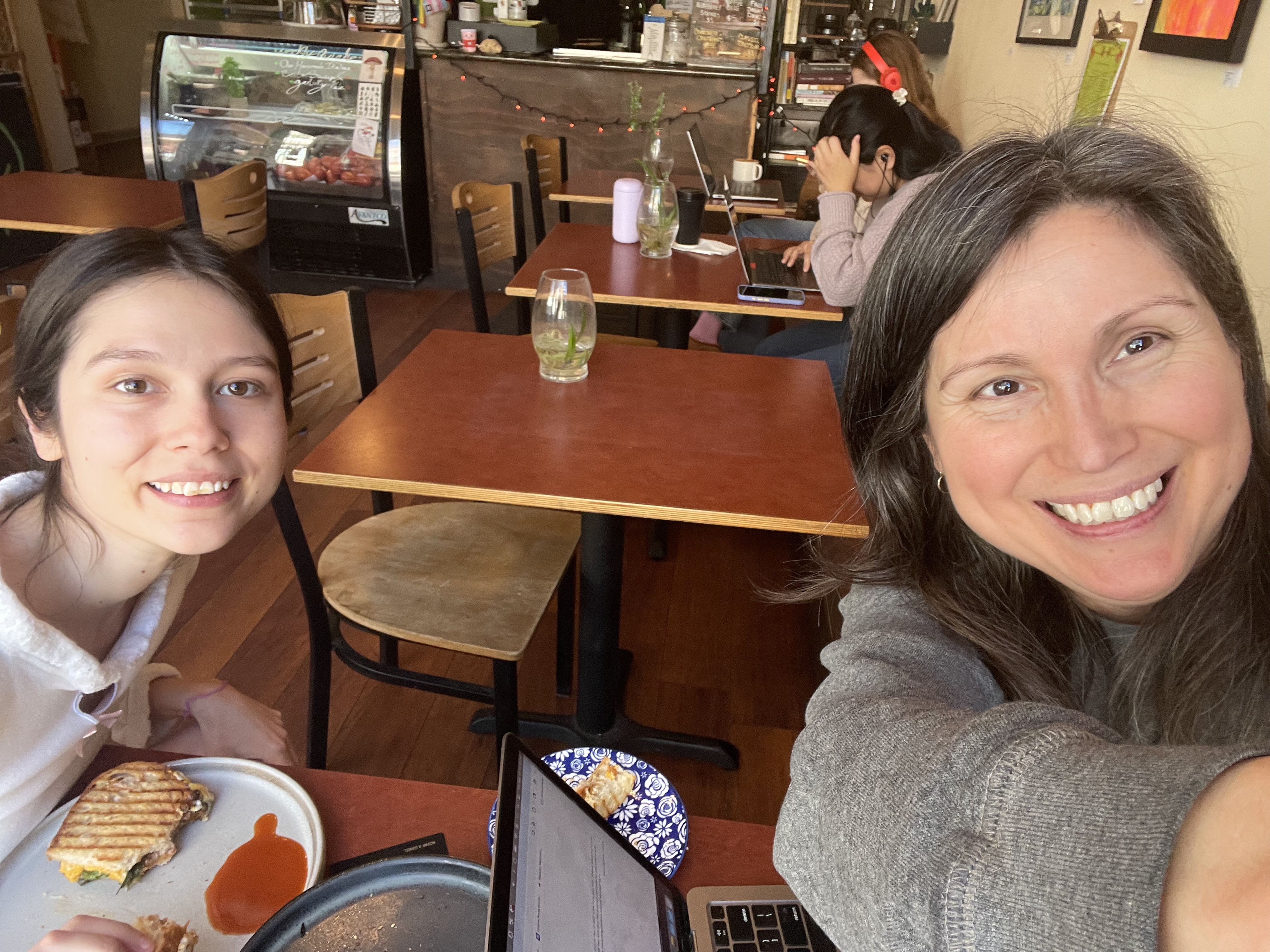 Dr. Adame and Kara at Fancy Plants