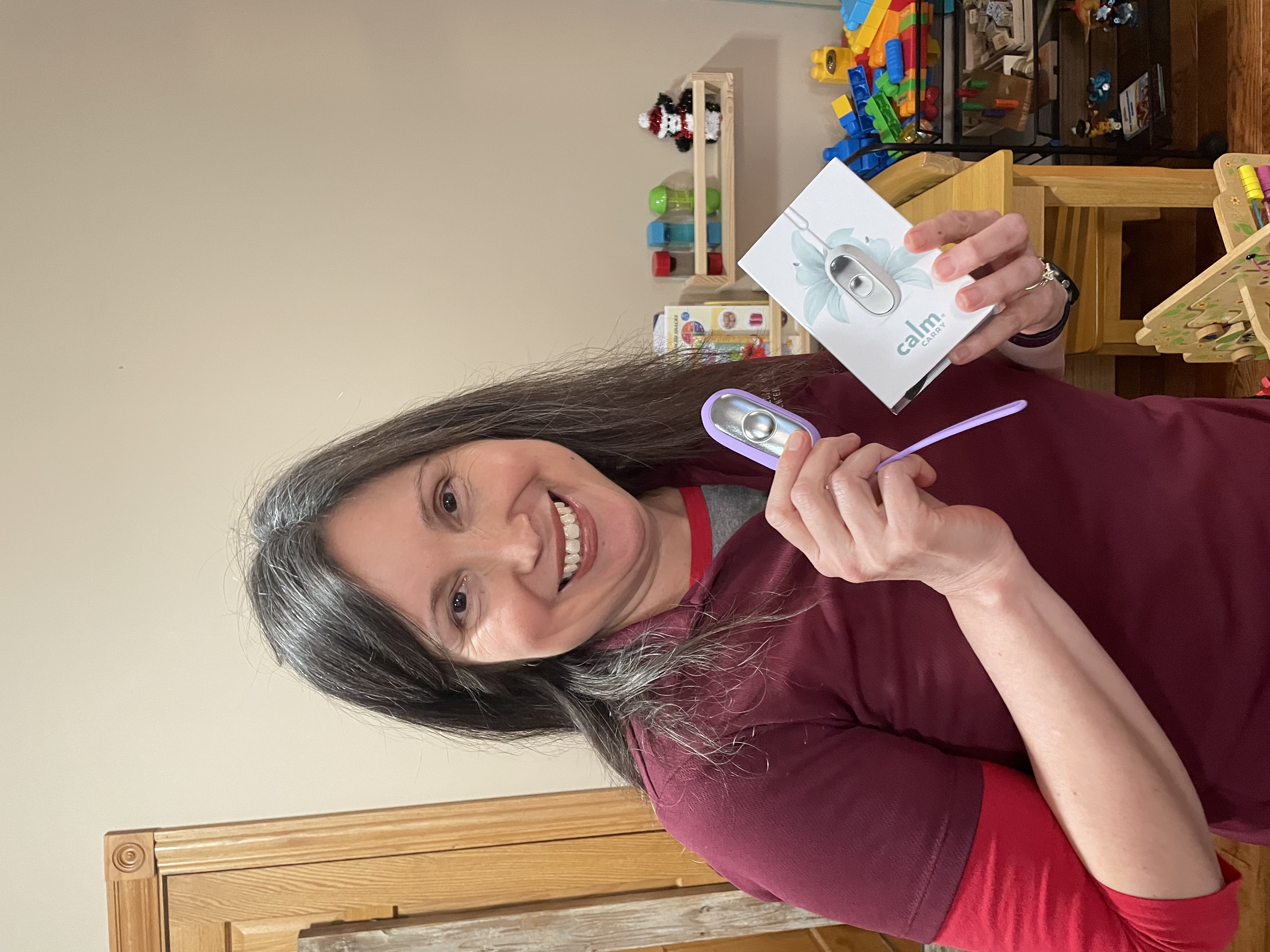 Dr. Adame with Calm Carry Dr. Adame with Calm Carry