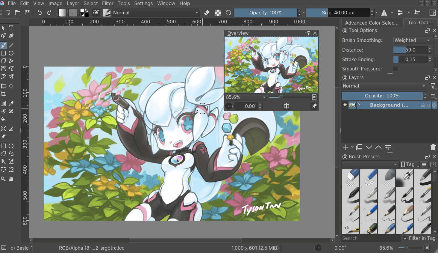 krita workspace krita workspace