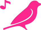 Pink Bird Icon
