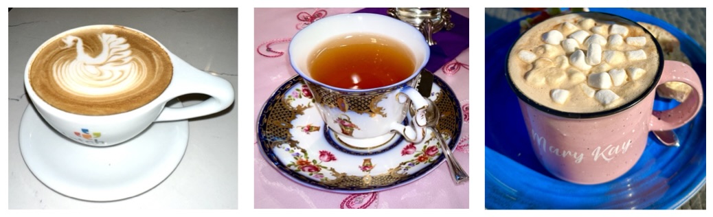 Three cups