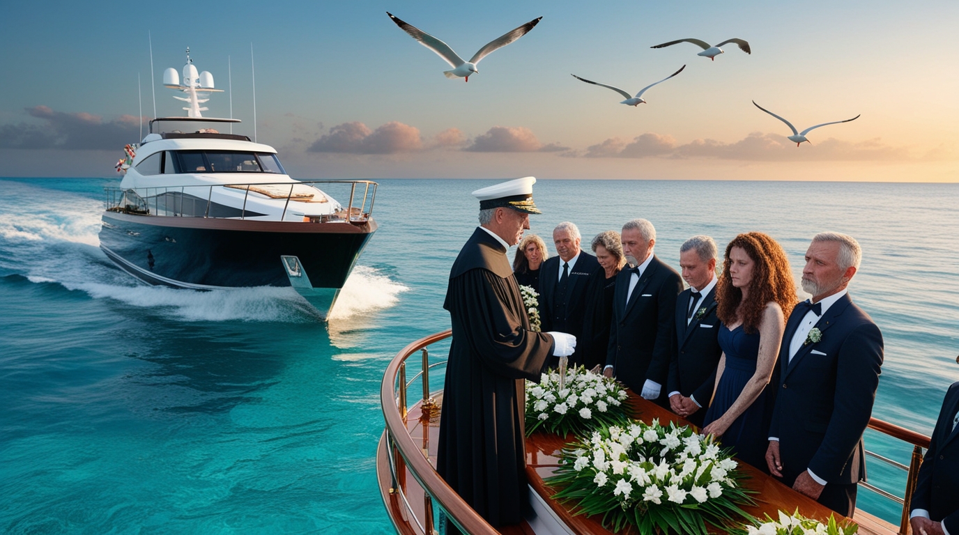 Burial at Sea Newport Beach California Burial at Sea Newport Beach California