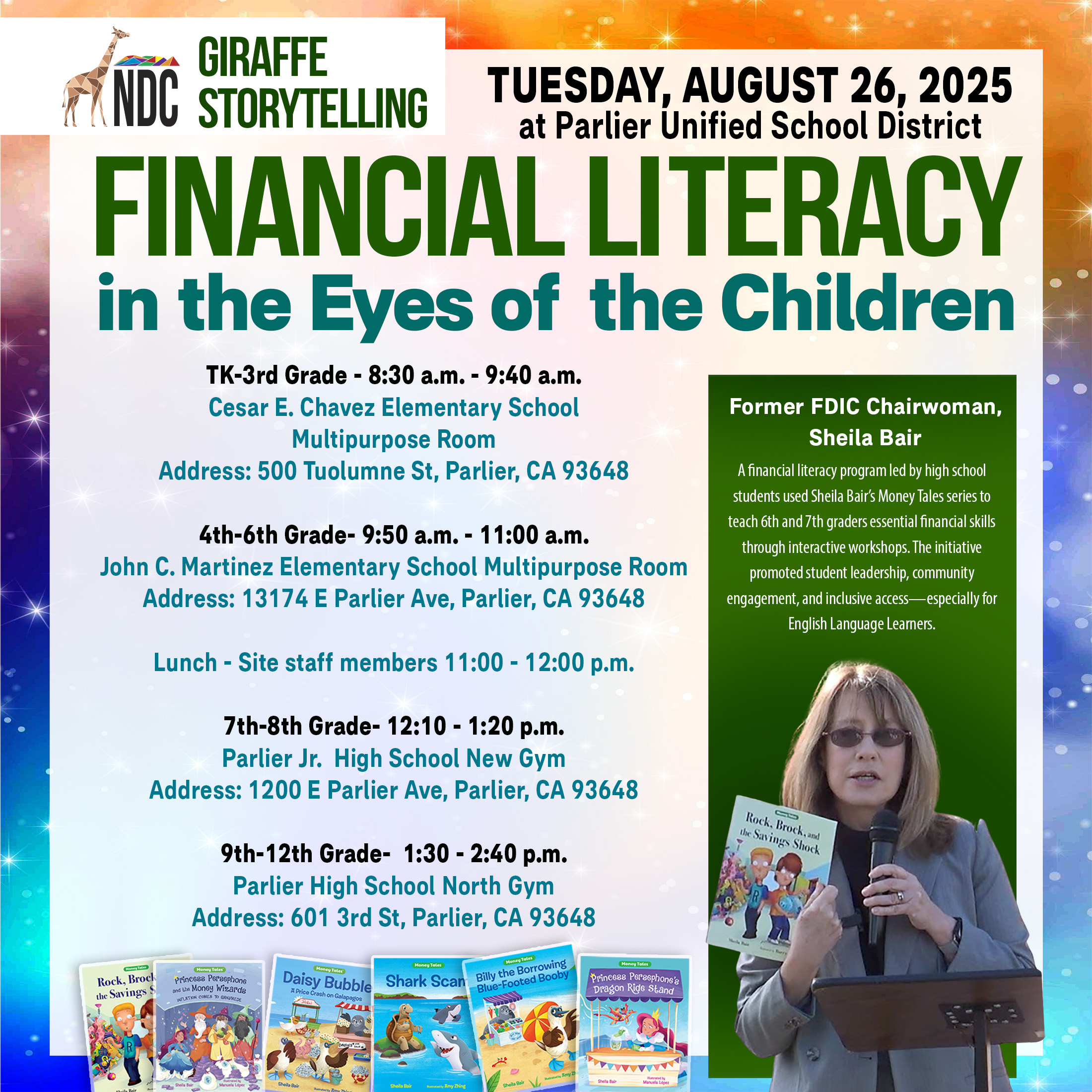 8/26/25 Giraffe Storytelling - Financial Literacy: In The Eyes Of The Children