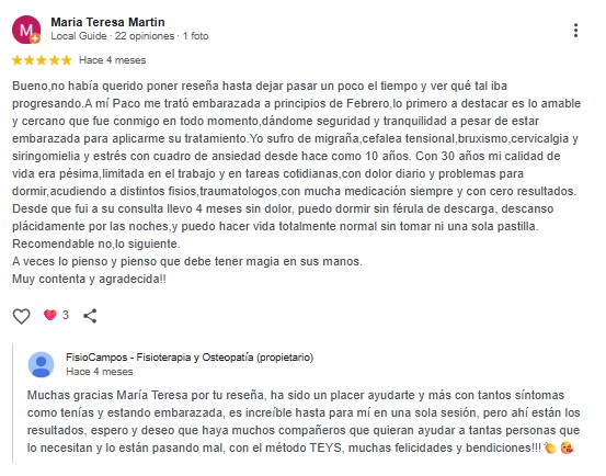 Testimonio de paciente 6