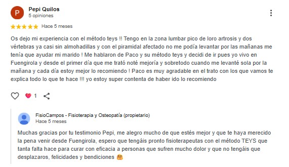 Testimonio de paciente 3
