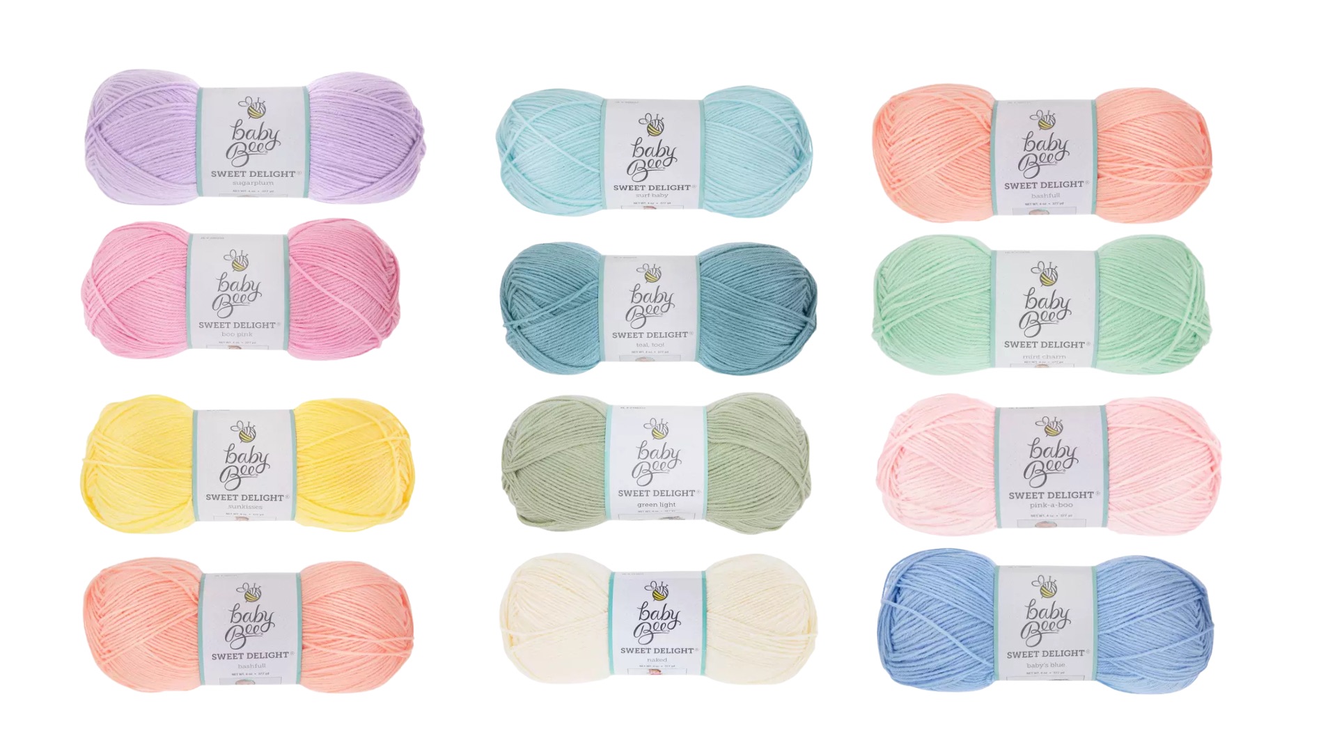 baby blanket colorful yarns