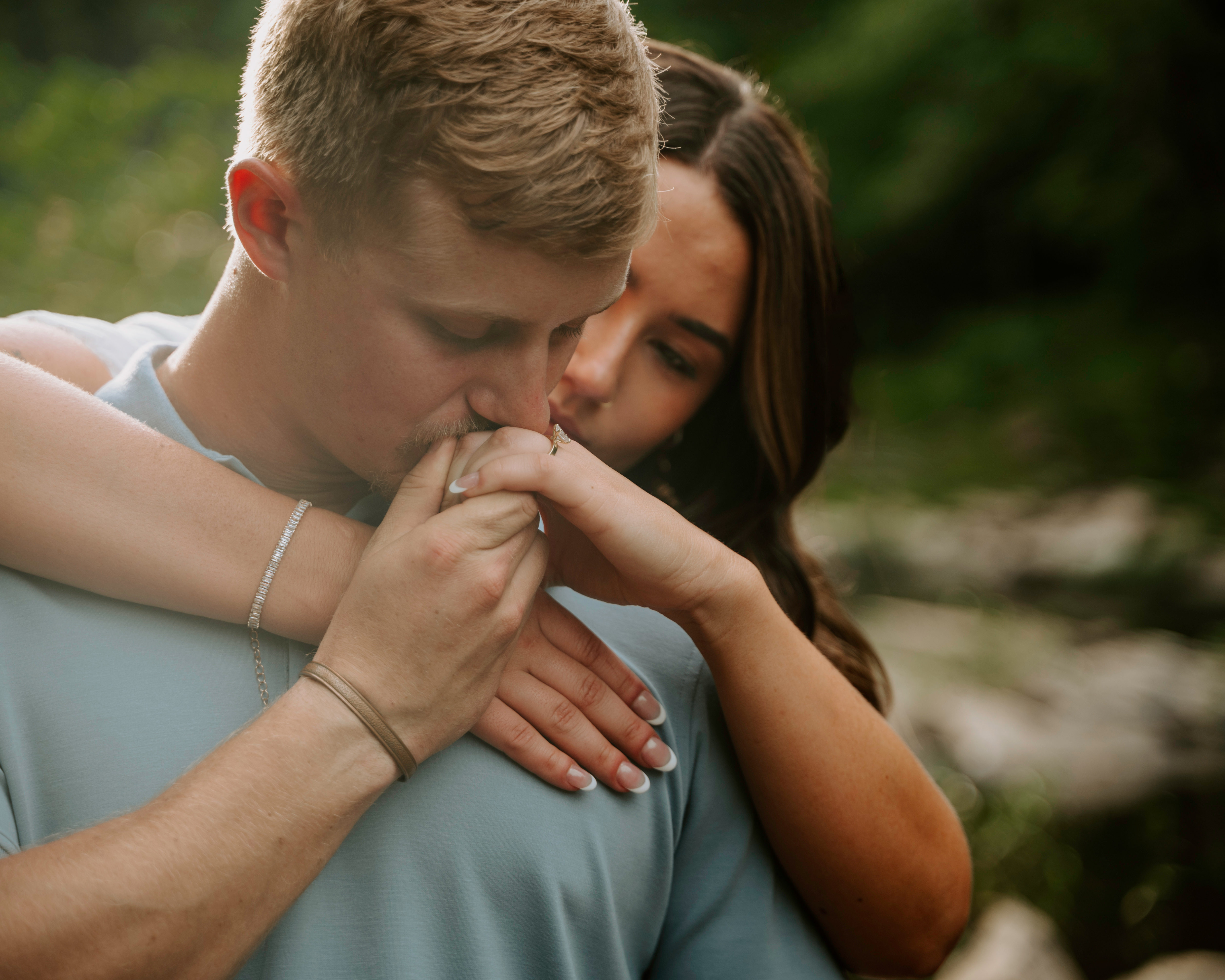 Editorial engagement portrait