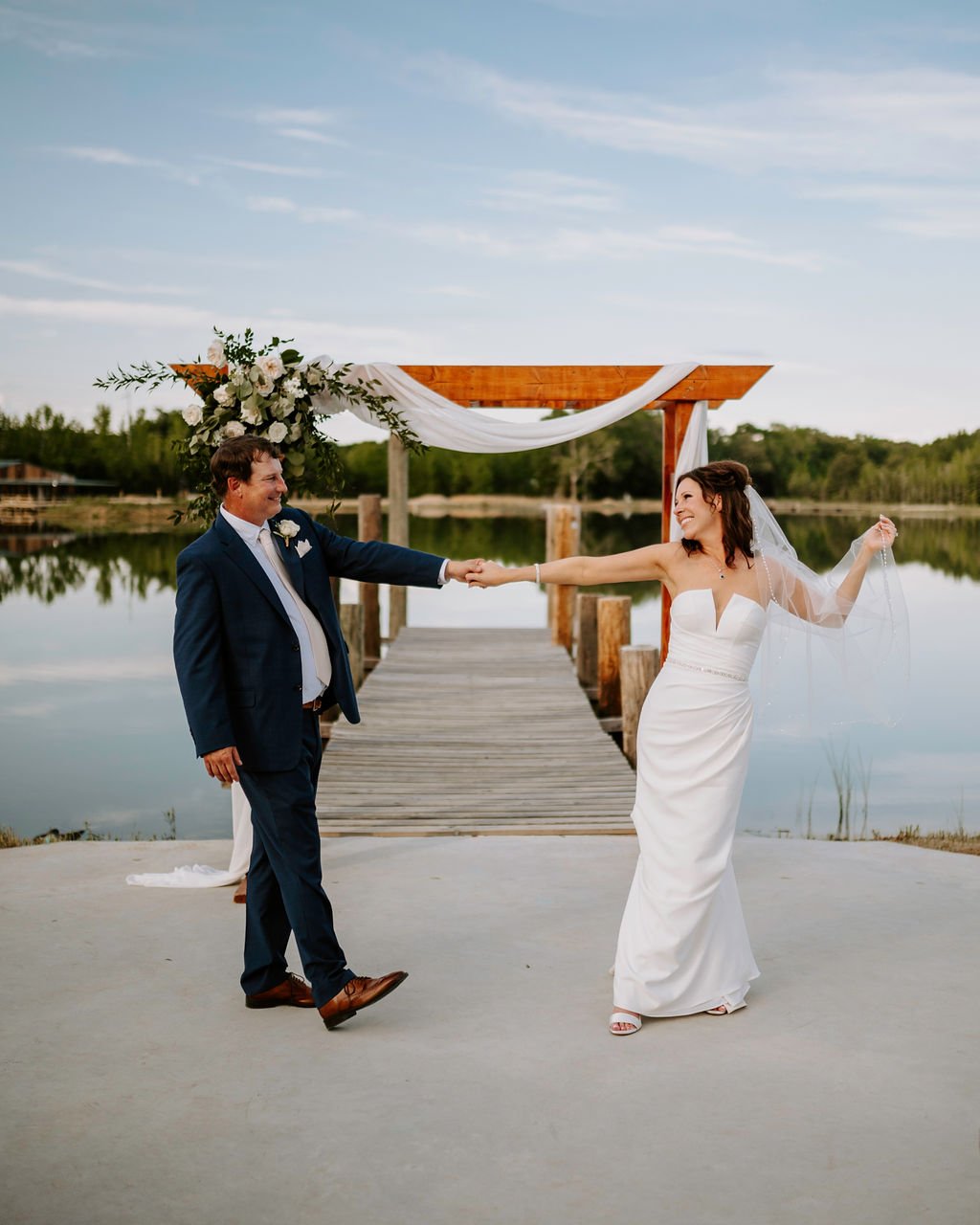 Reception detail at C&C by the Lake