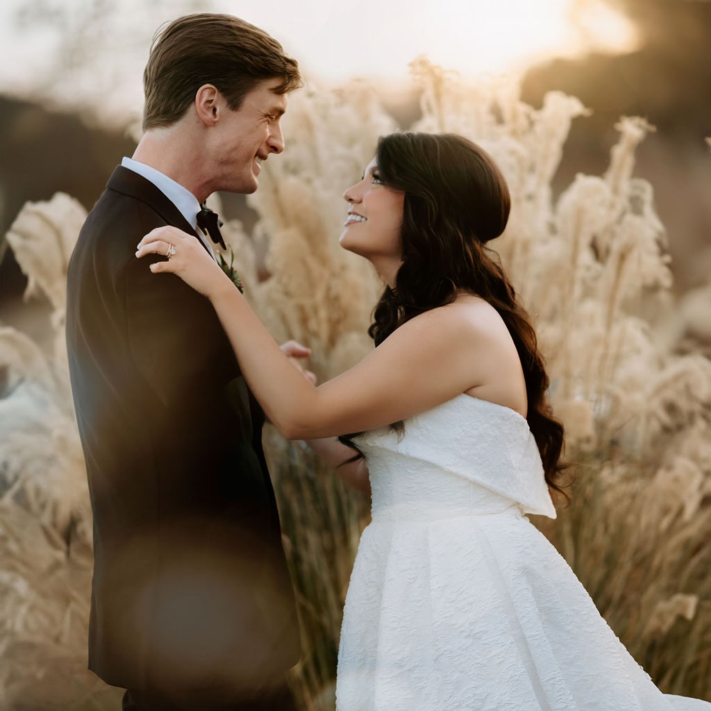 Ceremony exit with guests
