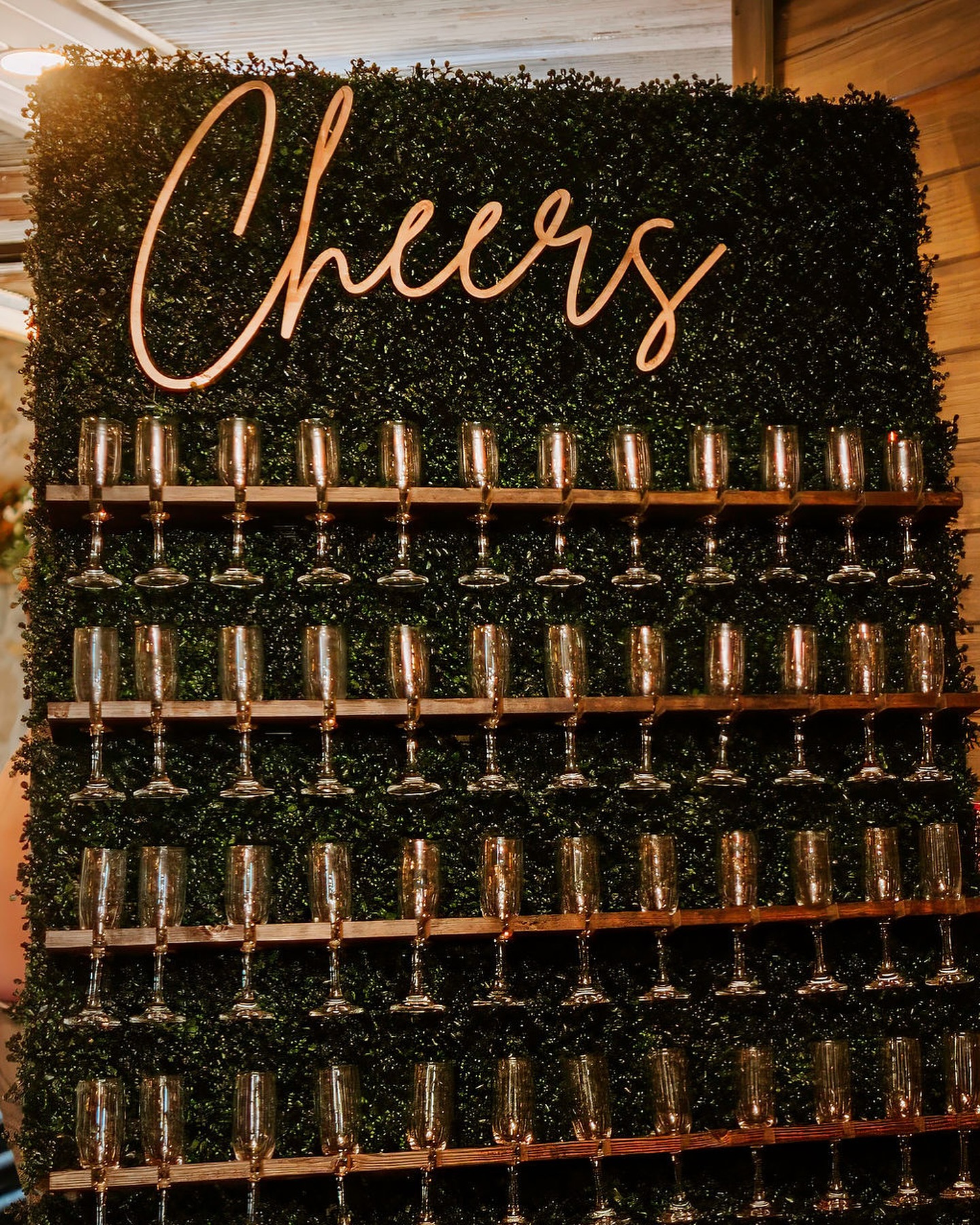 Cake detail and candles