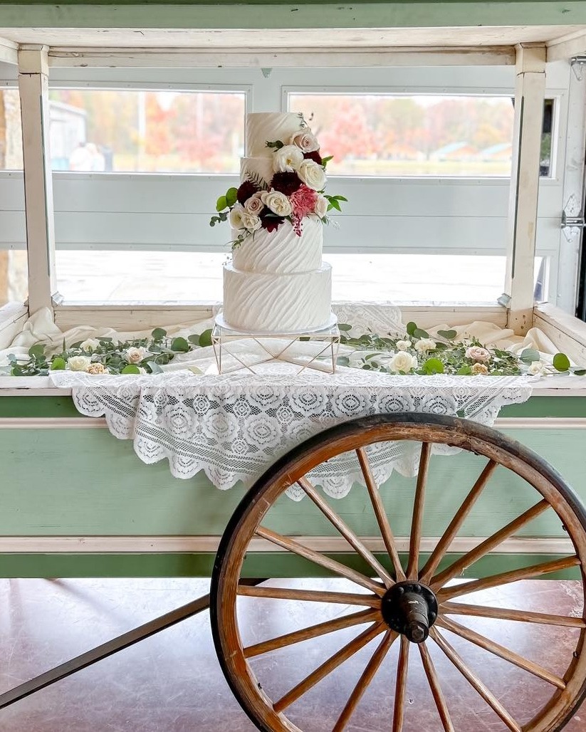 Tablescape with florals
