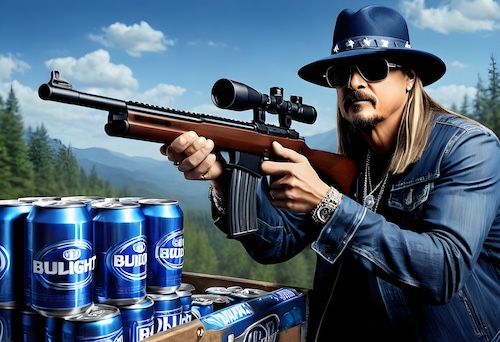 Kid Rock Shooting Bud Light Kid Rock Shooting Bud Light