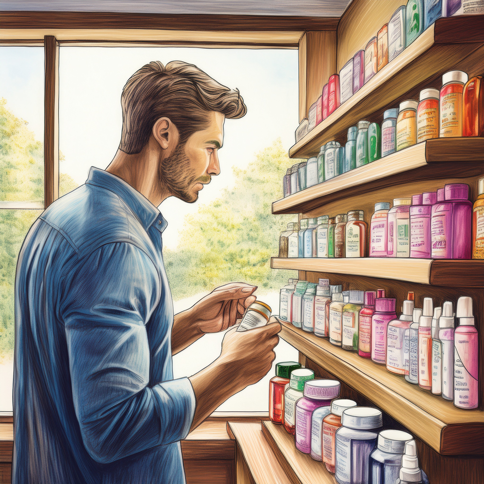 A retail display labeled “Glow & Recovery,” showing skincare creams and supplement jars side by side. A retail display labeled “Glow & Recovery,” showing skincare creams and supplement jars side by side.