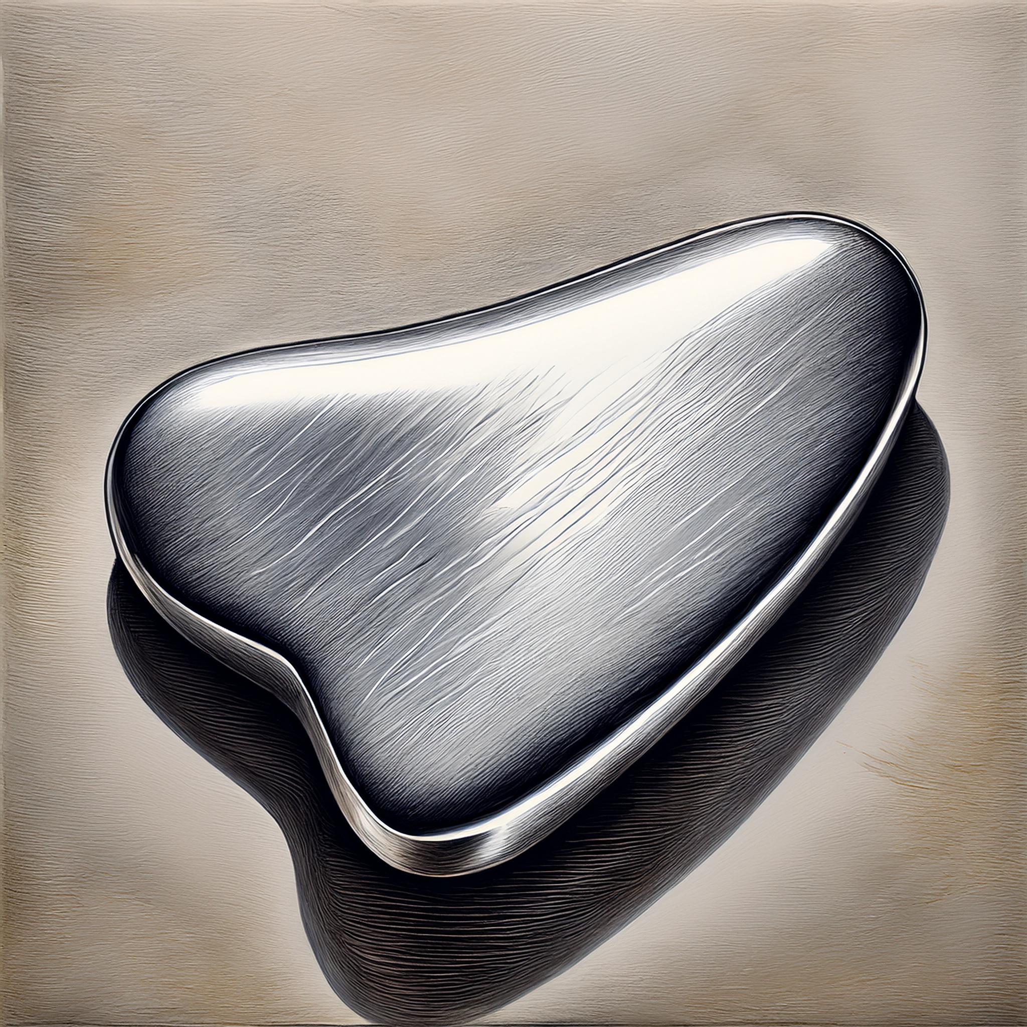Close-up of textured product details with a subtle callout to durability (e.g., stainless steel gua sha tool in natural light)