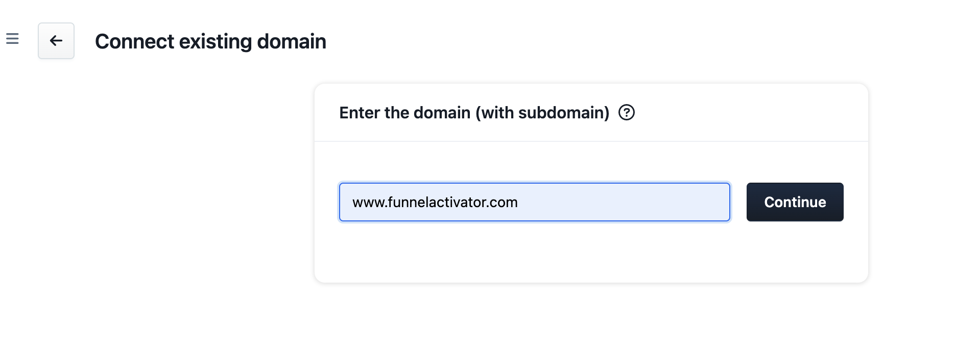 gohighlevel domain setup gohighlevel domain setup