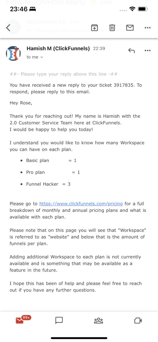 Clickfunnels 2.0 Workspaces vs GHL SaaS Mode