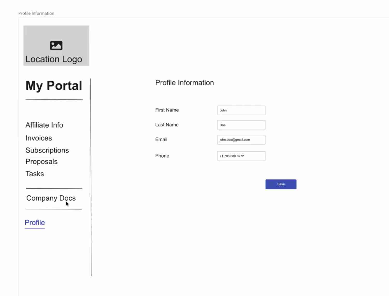 Go High Level Customer Portal