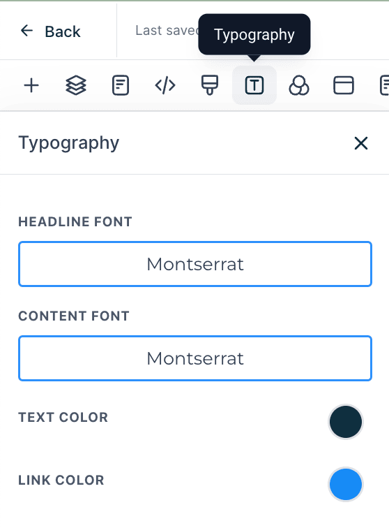 Setting Typography