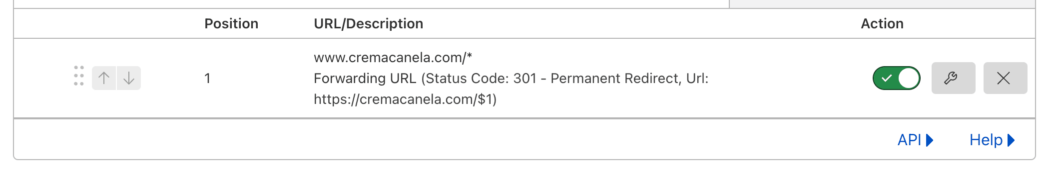 Cloudflare page rule