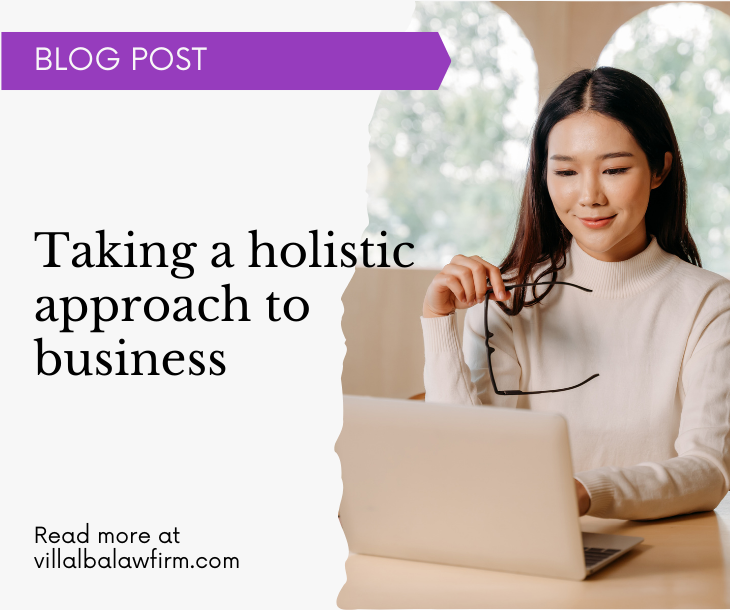 taking a holistic approach to business