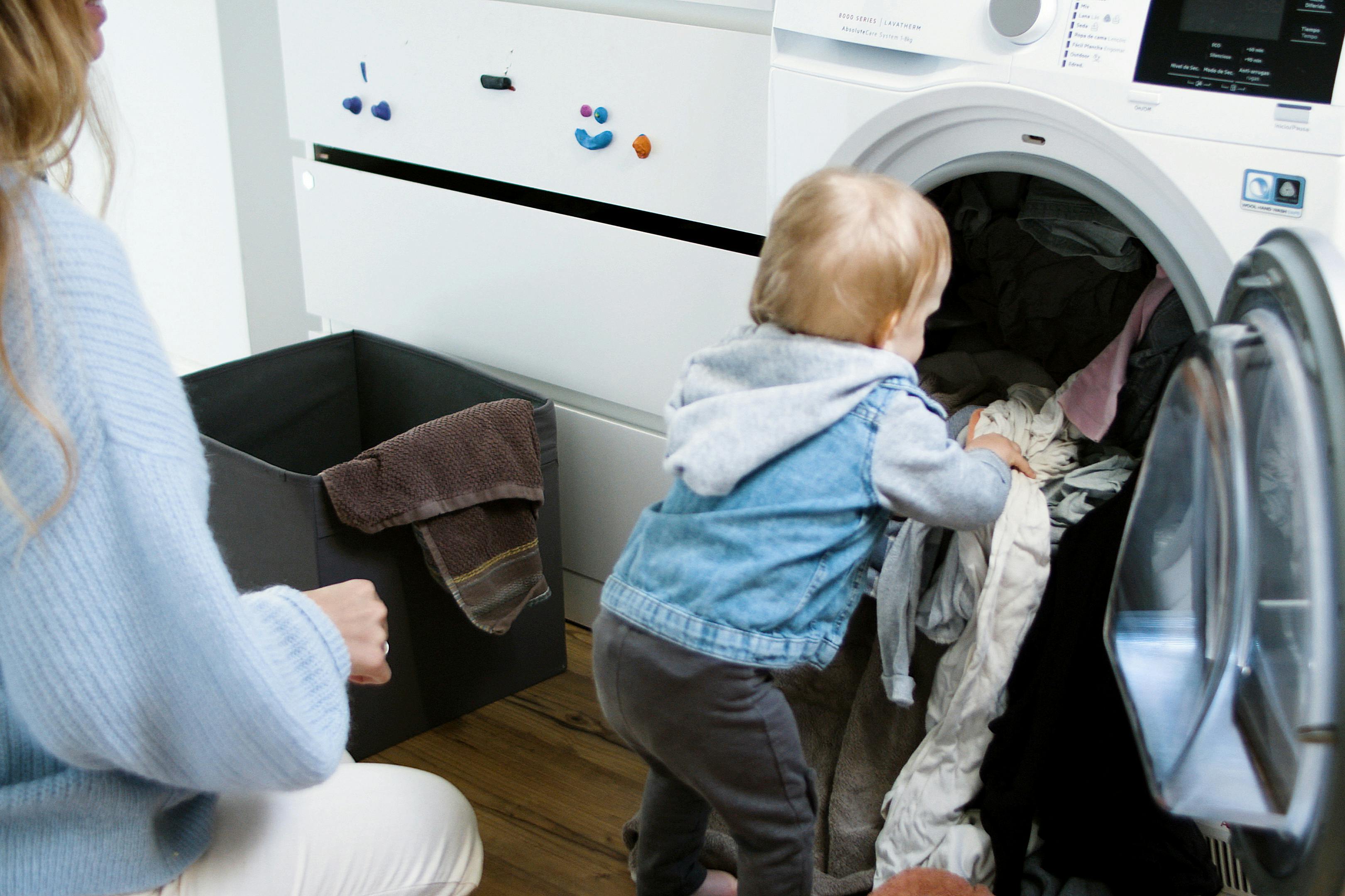Family unloading dryer