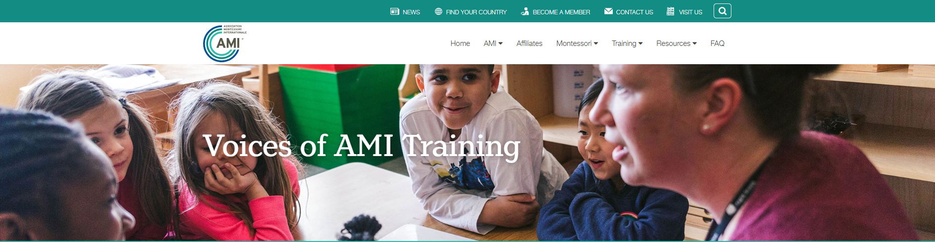 Sample website that uses authentic photos as key website elements to enhance trust and relatability. Sample website that uses authentic photos as key website elements to enhance trust and relatability.