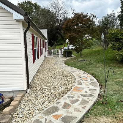 New landscape install