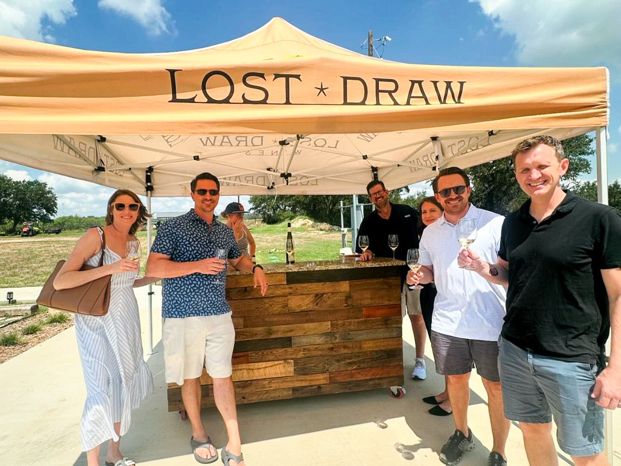 group at Lost Draw