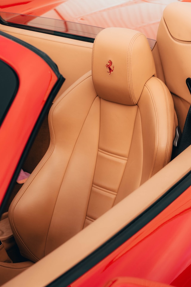 Premium custom-fitted seat covers installation with variety of luxury materials and designs